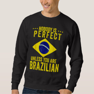 Brazilië Vlag Braziliaans Brasil Mannen Vrouwen Ki Trui