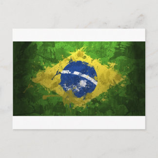 Brazilië-vlag- Briefkaart