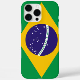 Brazilië Vlag  iPhone 16 Pro Max Hoesje