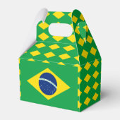 Brazilië vlag Favor Box Bedankdoosjes (Achterkant)