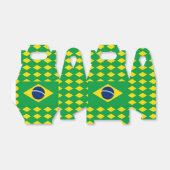 Brazilië vlag Favor Box Bedankdoosjes (Uitgevouwen)