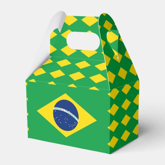 Brazilië vlag Favor Box Bedankdoosjes (Voorkant Zijde)