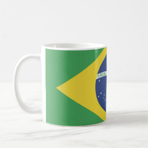 Brazilië Vlag Mok