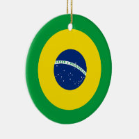 Brazilië Vlag Roundel, Ronde Braziliaanse vlag