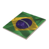 brazilië-vlaggen tegeltje (Zijkant)