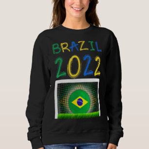 Brazilië Voetbal 2022 Braziliaanse vlag Futebol Gr Trui