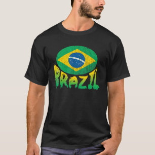 Brazilië Voetbal 2022 Nationaal Football Team Fla T-shirt
