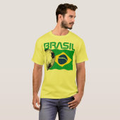 Brazilië Voetbal 2024 T-shirt (Voorkant volledig)