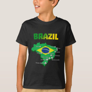 Brazilië Voetbal 3307 T-shirt