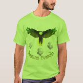 Brazilië Voetbal Eagle Mannen Shirt (Voorkant)