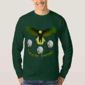 Brazilië Voetbal Eagle Mannen Shirt (Voorkant)