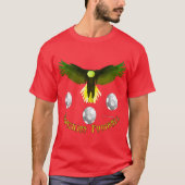 Brazilië Voetbal Eagle Mannen T-shirt (Voorkant)