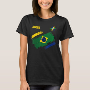 Brazilië Voetbal Football Brazilië Nationaal F T-shirt