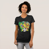 Brazilië Voetbal Football T-shirt (Voorkant volledig)