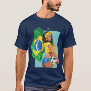 Brazilië Voetbal Football T-shirt