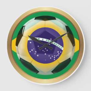 Brazilië / Voetbal van Brasil Grote Klok