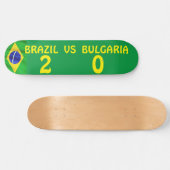 BRAZILIË VS BULGARIJE Skateboard (Horizontaal)