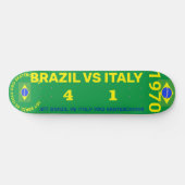 BRAZILIË VS ITALIË 8 1/4" Skateboard Deck (Horizontaal)