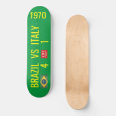 BRAZILIË VS ITALIË PERSOONLIJK SKATEBOARD (Voorkant)