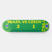 BRAZILIË VS TSJECHISCHE 8 1/4" Skateboard Deck (Horizontaal)