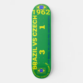 BRAZILIË VS TSJECHISCHE 8 1/4" Skateboard Deck