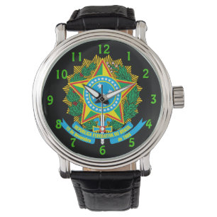 Brazilië* Wapenstolf Horloge