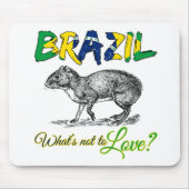 Brazilië - Wat is er niet om van Brasil te houden? Muismat (Voorkant)