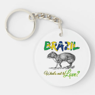 Brazilië - Wat is er niet om van Brasil te houden? Sleutelhanger