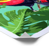  Brazilië Welkom bij Paradise Travel Poster (Hoek)