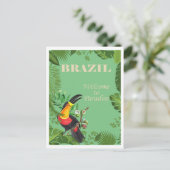Brazilië, Welkom in het Paradijs Briefkaart (Staand voorkant)