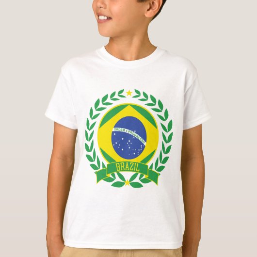 Brazilië Wreath T-shirt (Voorkant)