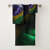 Brazilië zijde vlag bad handdoek (Insitu)