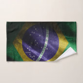 Brazilië zijde vlag bad handdoek (Handdoek)