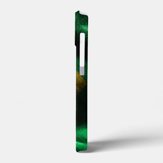 Brazilië zijde vlag Case-Mate iPhone case (Achterkant / Links)