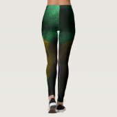 Brazilië zijde vlag leggings (Achterkant)