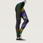 Brazilië zijde vlag leggings (Rechts)