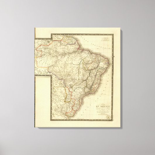Brazilië, Zuid-Amerika 2 Canvas Afdruk (Voorkant)