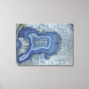 Brazilië zwaait kwarts 2 canvas afdruk