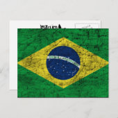 braziliervlag briefkaart (Voorkant / Achterkant)
