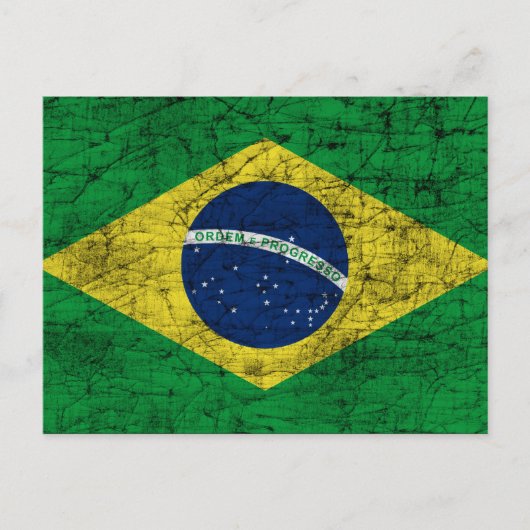 braziliervlag briefkaart (Voorkant)