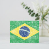 braziliervlag briefkaart (Staand voorkant)