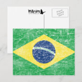 braziliervlag briefkaart (Voorkant / Achterkant)