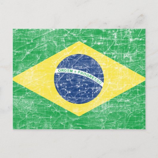 braziliervlag briefkaart (Voorkant)