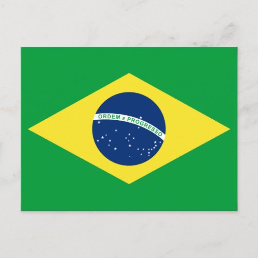 braziliervlag briefkaart (Voorkant)