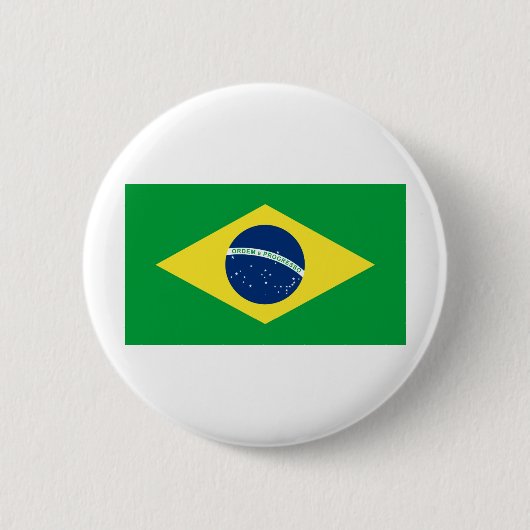 braziliervlag ronde button 5,7 cm (Voorkant)