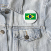 braziliervlag ronde button 5,7 cm (In situ)