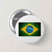 braziliervlag ronde button 5,7 cm (Voorkant /achterkant)