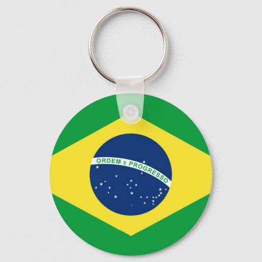 braziliervlag sleutelhanger (Voorkant)