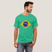 braziliervlag t-shirt (Voorkant volledig)