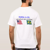 Brazillian Ju Jitsu - (Rear) ultieme verdediging T-shirt (Achterkant)